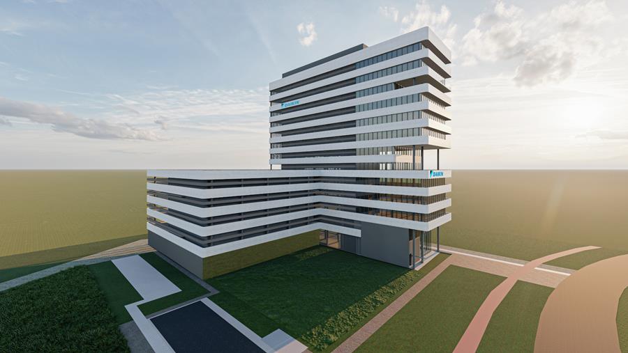 Daikin annonce la construction d'un complexe de développement hypermoderne à Gand
