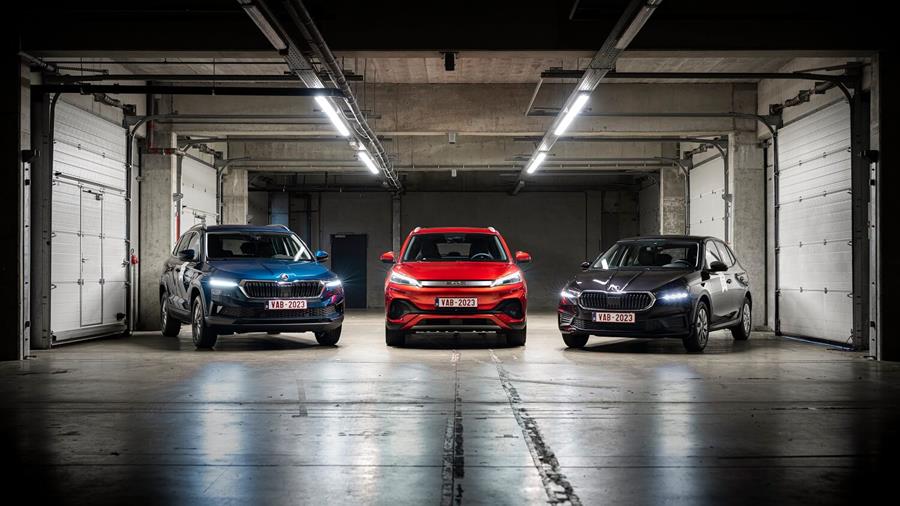 Skoda et BYD gagnent l'élection de la voiture familiale VAB 2023