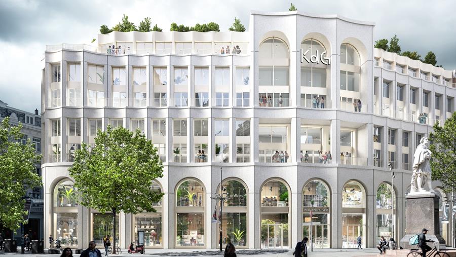 Un campus durable et un complexe commercial prestigieux au cœur d'Anvers