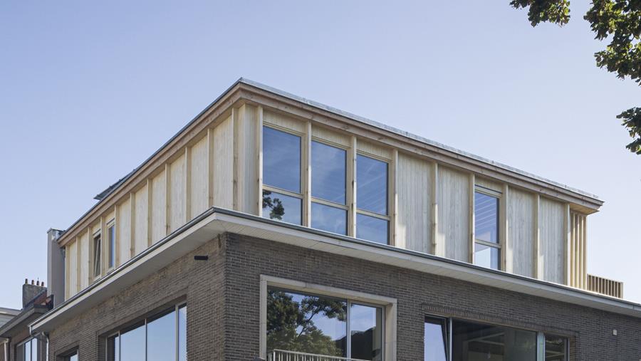 Ecologische CLT-optopping