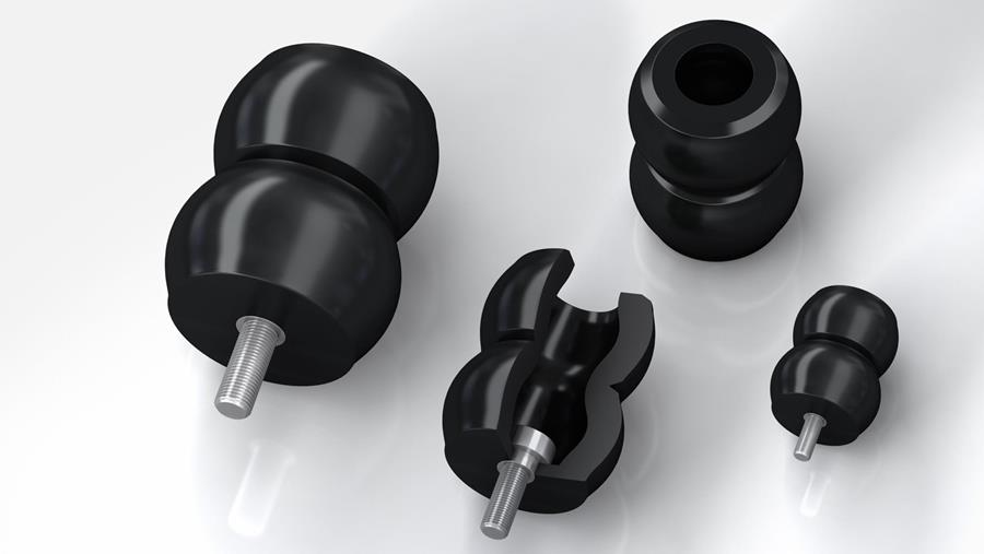 TUBUS-dempers van Ace houden 4.000 kg metaal in toom