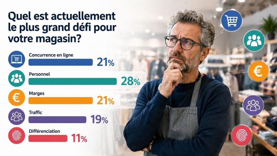 Baromètre Retail de juin 2026: la pression sur le personnel domine