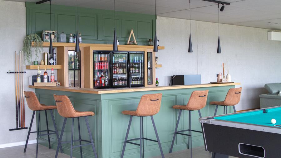 Retro landelijk interieur als reflectie van de natuur