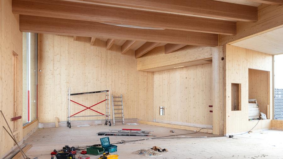 Concevoir avec du CLT nécessite une stratégie réfléchie en matière d'humidité